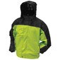 Black and High Vis Green